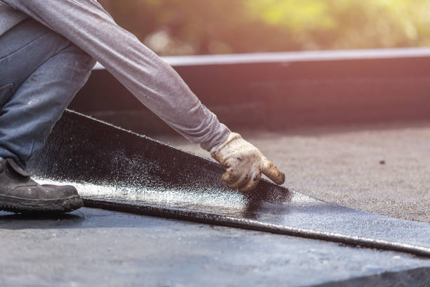 Professional Waterproofing technician working in New Market, VA